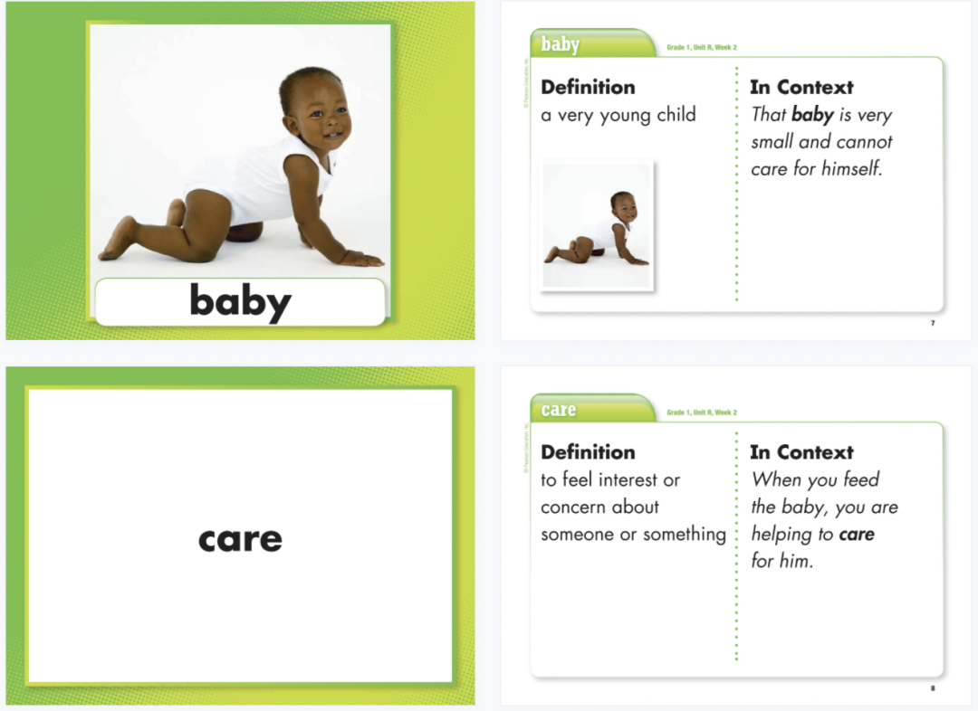 1260张原版培生单词闪卡!含解释,例句 EW38048