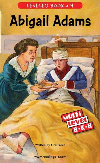 《Abigail Adams》RAZ分级英语绘本pdf资源免费下载 《Abigail Adams》RAZ分级英语绘本pdf资源免费下载