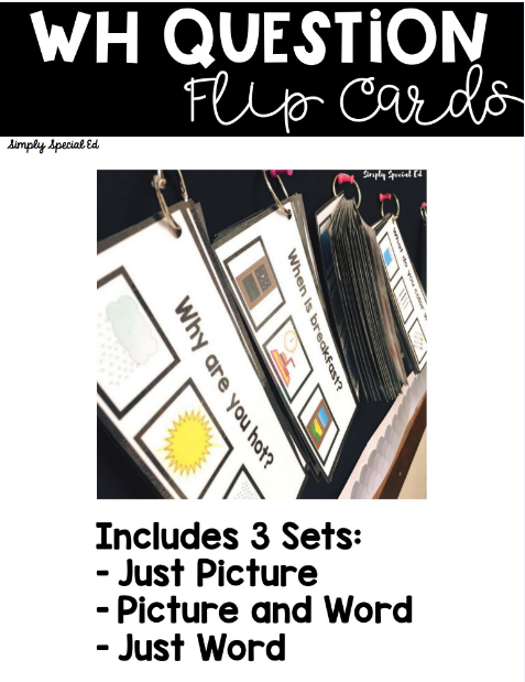 亲子口语互动好帮手,WH问答卡片《WH Question Flip Cards》,包含204组特殊疑问句口语问答! 百度网盘下载 EW39345