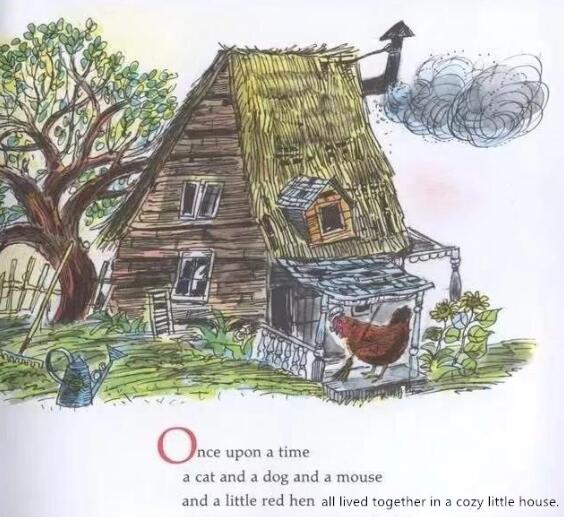 The Little Red Hen小红母鸡英文绘本pdf百度网盘下载 The Little Red Hen小红母鸡英文绘本pdf百度网盘下载