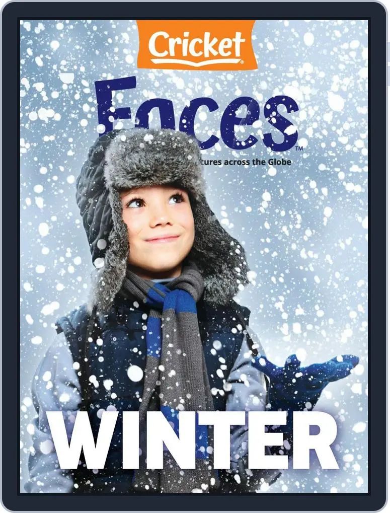 最新！AGES 9-14 蟋蟀童书-FACES Magazine 2024年1月刊