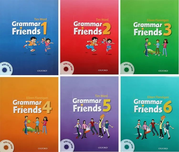 宝妈必备的牛津少儿英语语法教材《Grammar Friends》全套资源