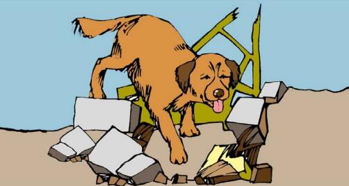 《Dogs at Work》英语绘本翻译及pdf资源免费下载