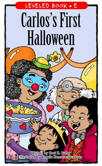 《Carlos’s First Halloween》英文绘本pdf资源及中文翻译