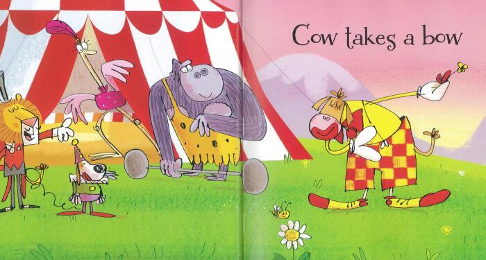 《Cow Takes a Bow》英文绘本pdf资源百度网盘免费下载