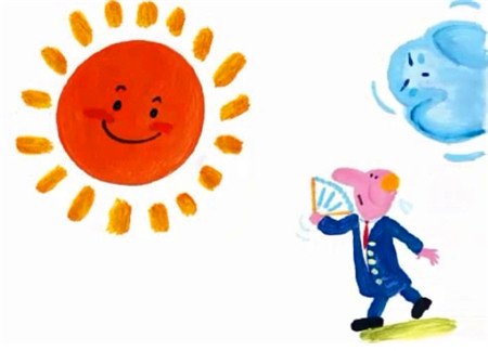 北风与太阳英文绘本故事pdf+mp3+mp4网盘下载