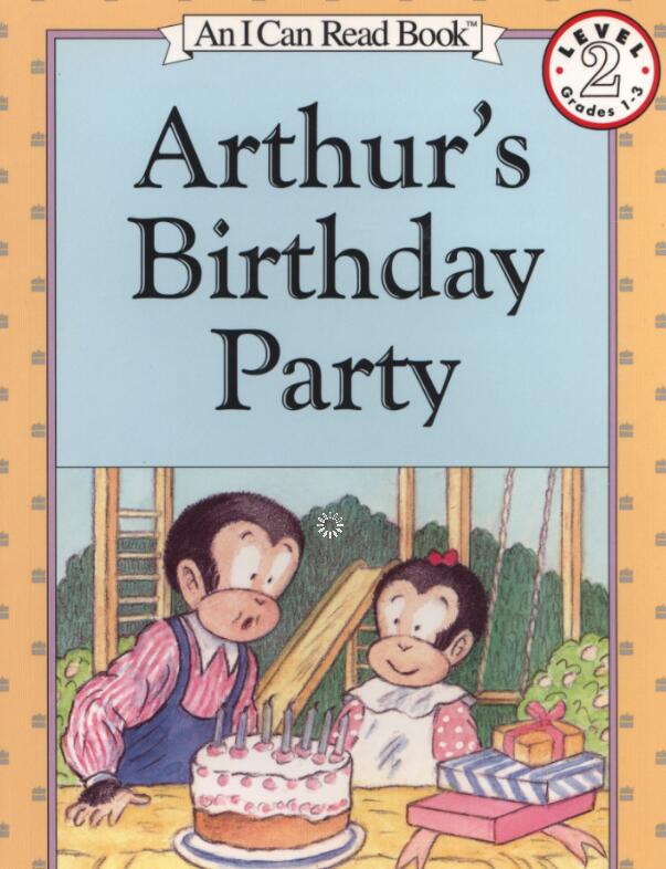 《Arthur’s Birthday Party》英文绘本pdf资源免费下载