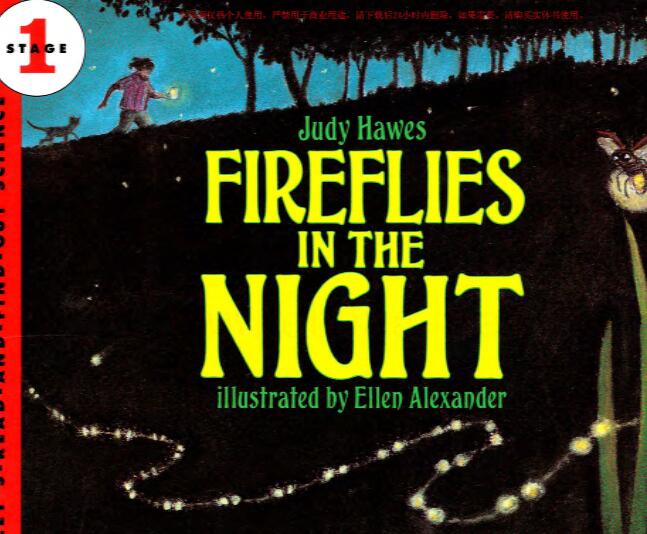《Fireflies in the Night夜里的萤火虫》英文绘本pdf资源免费下载 《Fireflies in the Night夜里的萤火虫》英文绘本pdf资源免费下载