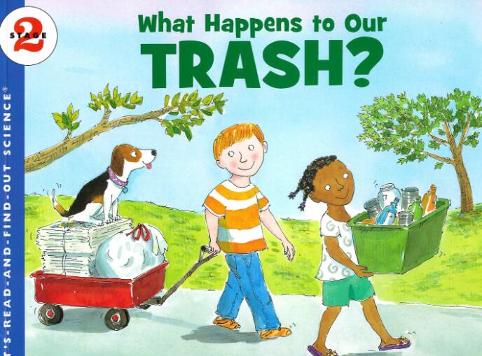 《What Happens to Our Trash》英文绘本pdf资源免费下载