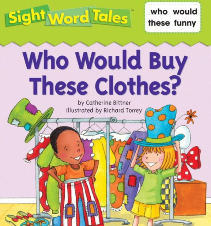 《Who Would Buy These Clothes》英语绘本pdf资源免费下载 《Who Would Buy These Clothes》英语绘本pdf资源免费下载