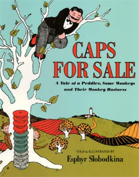 caps for sale英文绘本pdf+mp3百度云资源下载