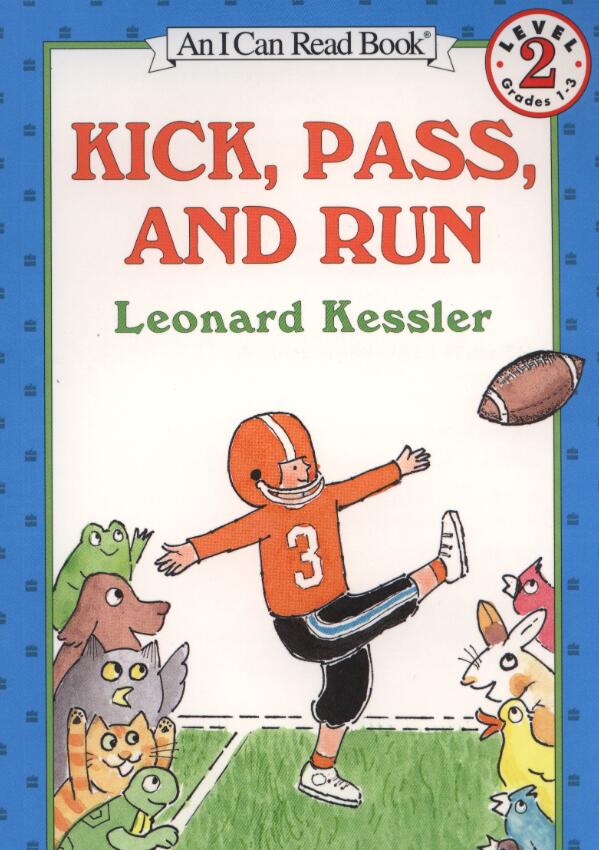 《Kick,Pass,and Run》英文绘本pdf资源免费下载