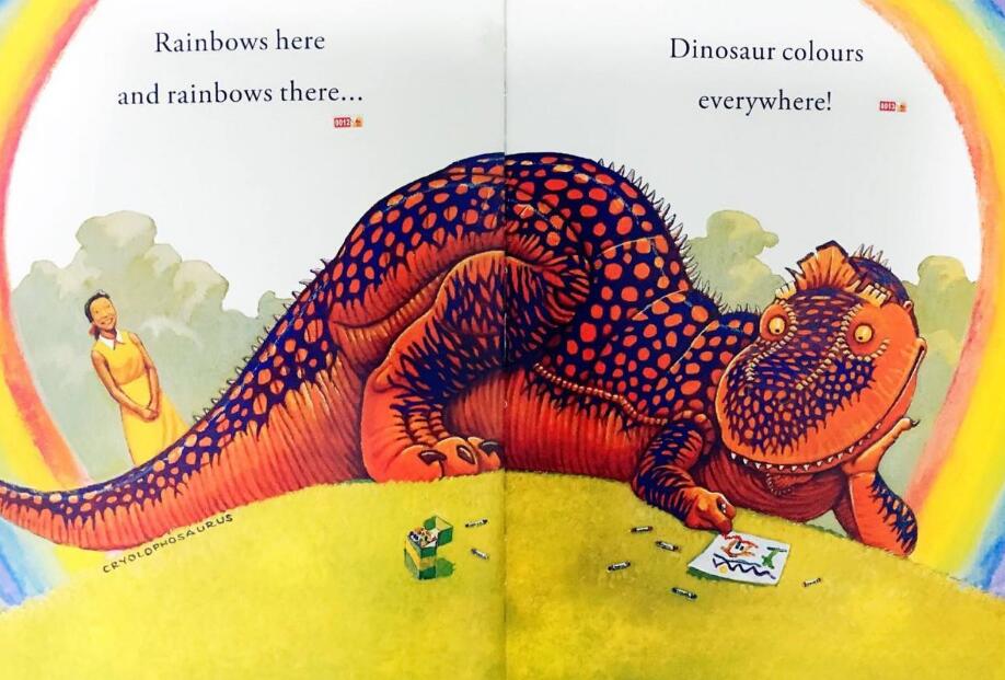 恐龙怎么说晚安英文绘本+音频视频+手工游戏资源下载