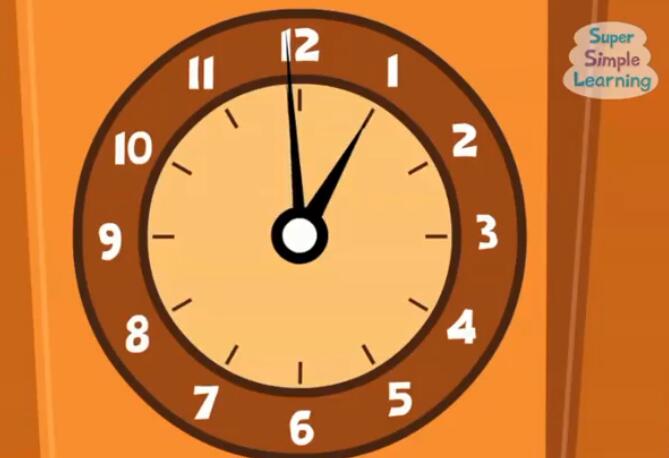 日历和时间主题SSS英文经典童谣视频3个百度云免费下载