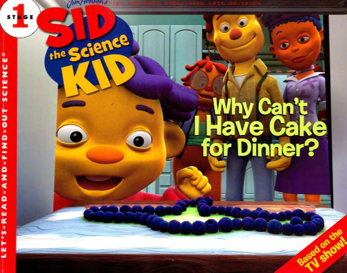 《Why can’t I have cake for dinner》科普类英语绘本pdf资源免费下载