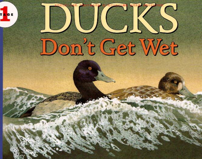 《Ducks Don’t Get Wet》英文绘本pdf资源免费下载