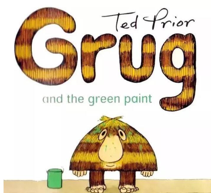 《Grug and the green paint》英文绘本pdf资源免费下载