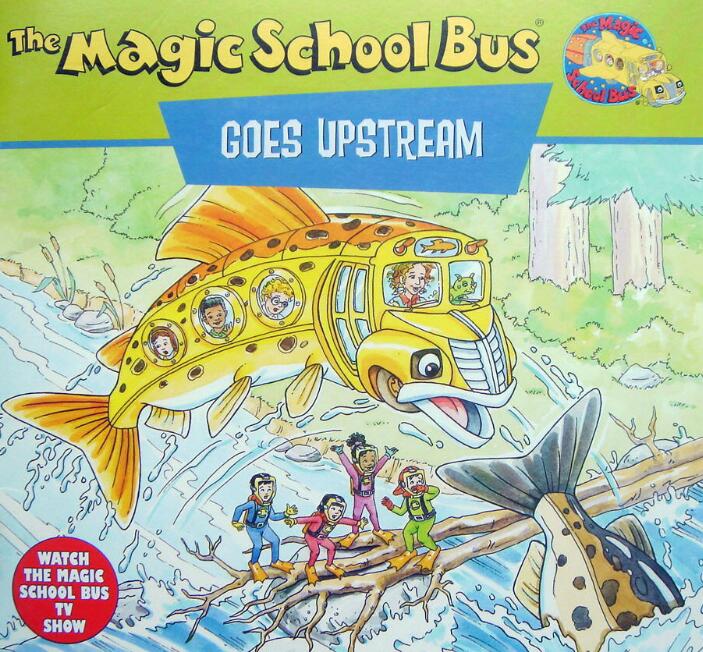 《The Magic School Bus Goes Upstream》英文绘本pdf资源下载