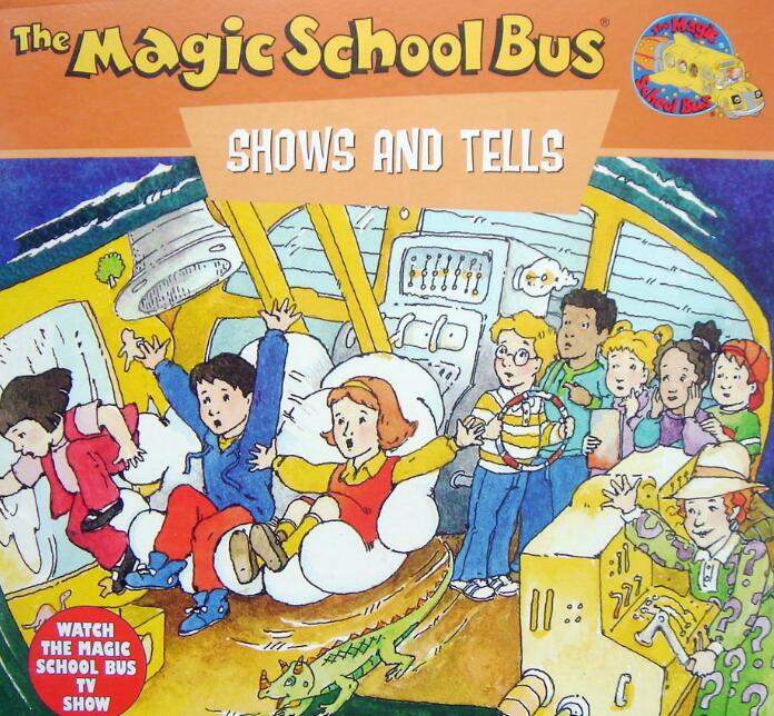 《The Magic School Bus Shows and Tells》英文绘本pdf资源下载