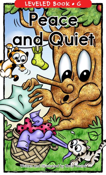 《Peace and Quiet》RAZ分级英语绘本pdf资源免费下载