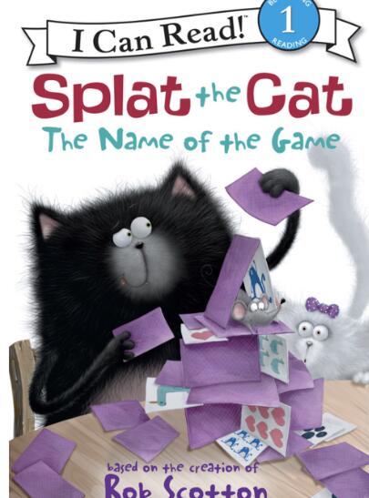 《Splat the Cat: The Name of the Game》英语绘本pdf资源免费下载